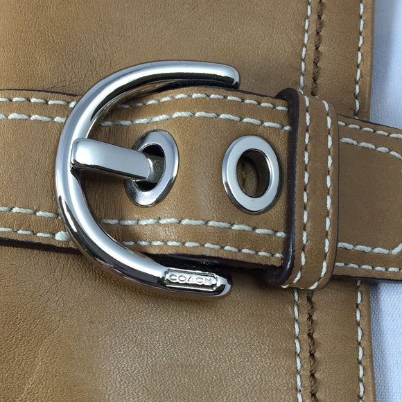 Coach genuine leather trifold wallet - Picture 6 of 8